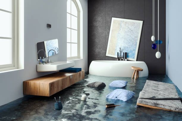Sewage cleanup and water damage restoration in Spring, TX